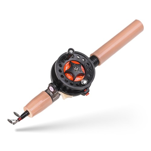 60 Cm Ice Fishing Rod Set Mini Compact Pole Teliscopic Winter Accessory ...