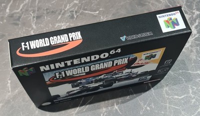 F1 World Grand Prix Nintendo 64 PAL N64 Complete for sale online