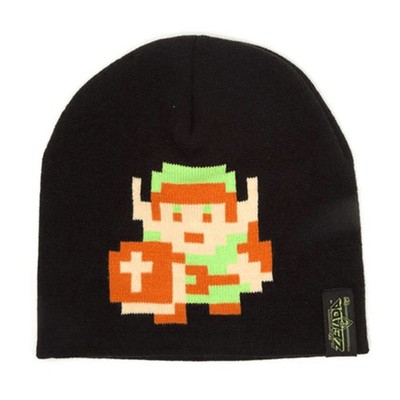 Nintendo Zelda, 8-Bit Link Pixel, Beanie