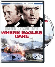 Where Eagles Dare DVD Richard Burton NEW