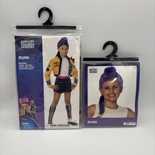 Spirit Halloween KPop Demon Hunters Kids Rumi Costume Large Wig - SHIPS NOW