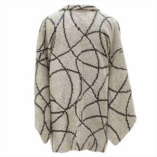 Vintage Japanese Kimono  Haori  Black Silk  Geometric Shibori  tt1926b