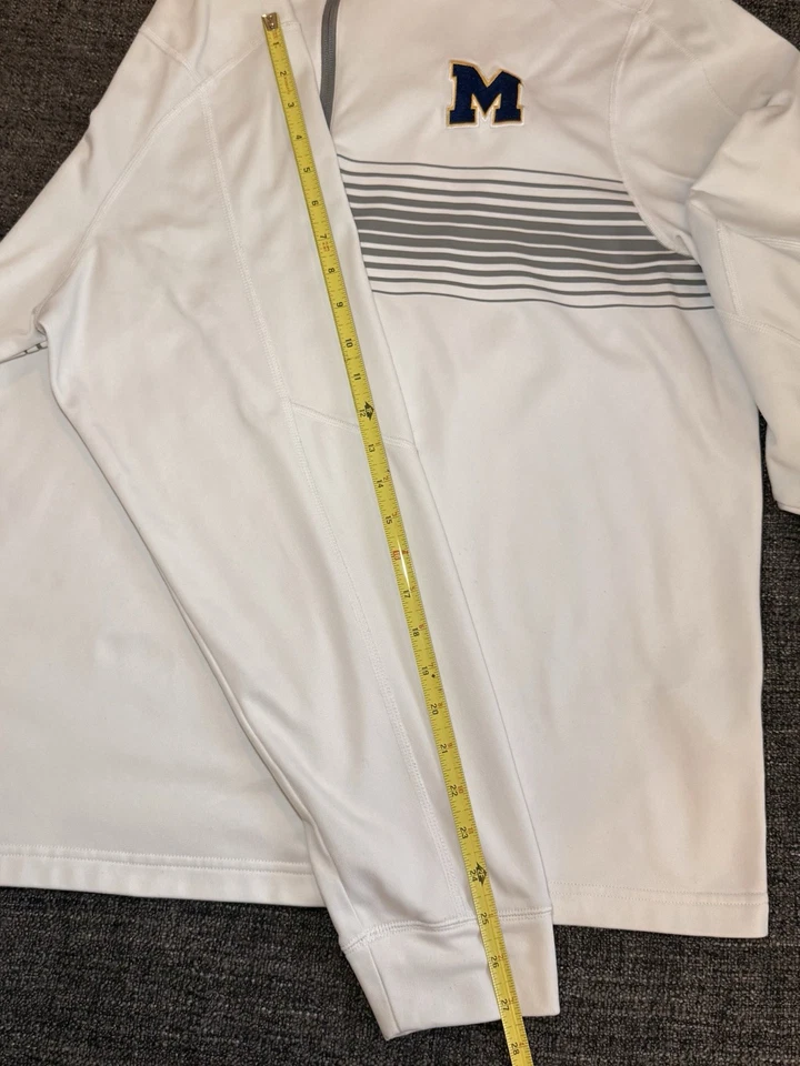 Under Armour University Of Michigan Quarter-zip pulloverOver XL Pre-owned - Image 4 of 4