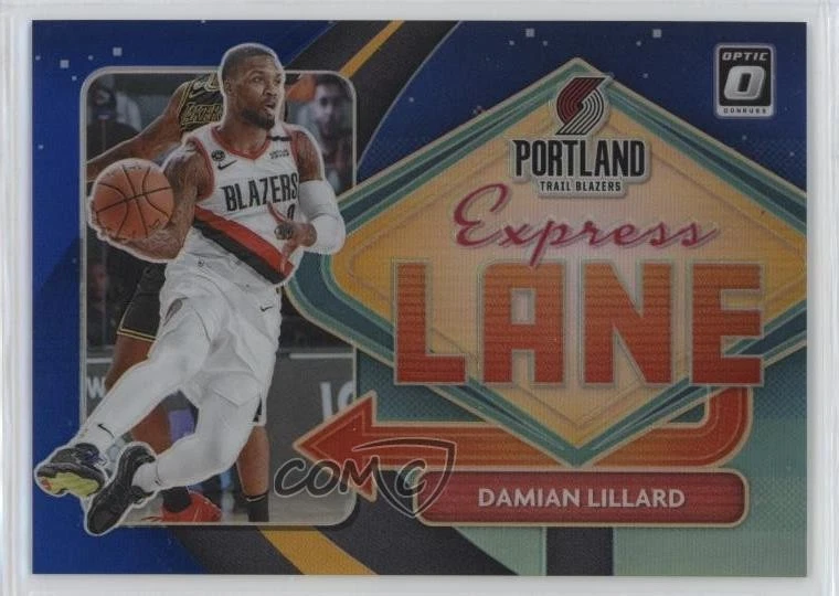 Damian Lillard trading card