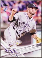 2017 Topps Baseball Matt Carasiti #318 NM