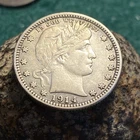 1914-P Barber Head Quarter - Full Liberty