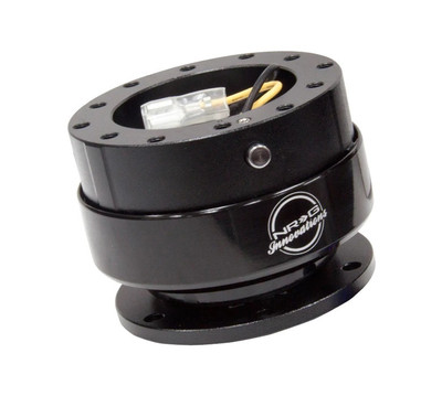 NRG INNOVATION Steering Quick Release 2.0 Black 2.5in- SRK-200BK