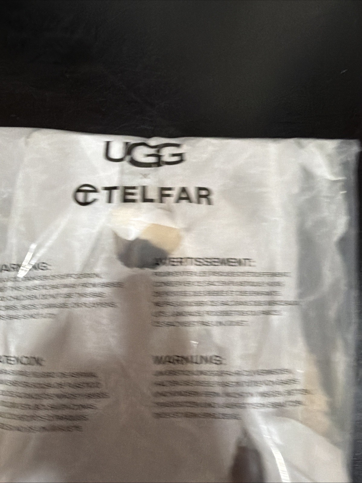 UGG Telfar Small Shearling Shopper Tote — image 12