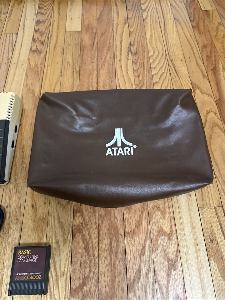 Vtg ATARI 800XL Computer System & 1010 Program Recorder Power AV Cover ...