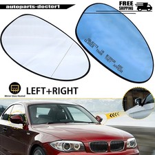 Heated Left Right Side Mirror Glass For BMW 3...