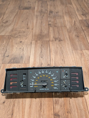 1986 Toyota Corolla Instrument Cluster, Gauges, Speedometer, Fuel, Check Engine