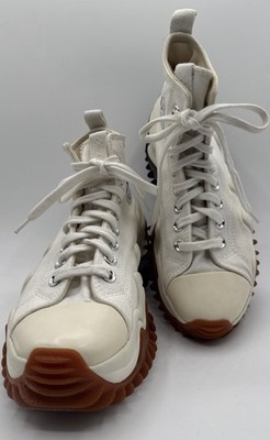 Converse Run Star Motion Hi Canvas Sneakers White Black Gum Unisex Sz M 6.5 W 8
