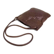 Authentic Bottega Veneta Brown Intrecciato Sh...