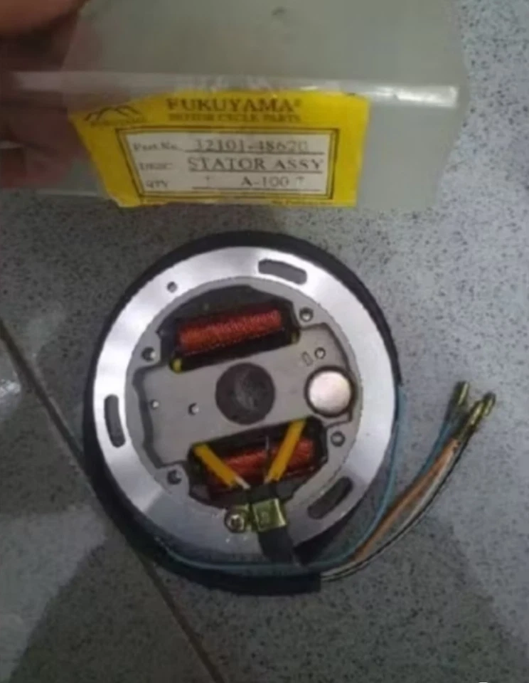 Suzuki A100 A7 A-100 статор генератор в сборе новый - Изображение 2 из 3