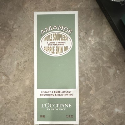 L OCCITANE Amande Supple Skin Oil Smoothing Beautifying Almond Oil 100 ml