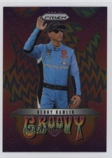 2025 Panini Prizm Groovy Denny Hamlin #11 1ny5