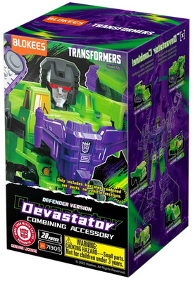 BLOKEES - Transformers Defender Version Devastator Kits Combining Accessory