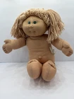 Vintage Cabbage Patch Kids Doll 1985 Blonde Hair Green Eyes Girl W/pigtails