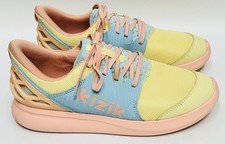 KIZIK Sneakers Shoes Womens 8/ 6.5Y Anaheim Multicolor Birthday Cake Hands Free