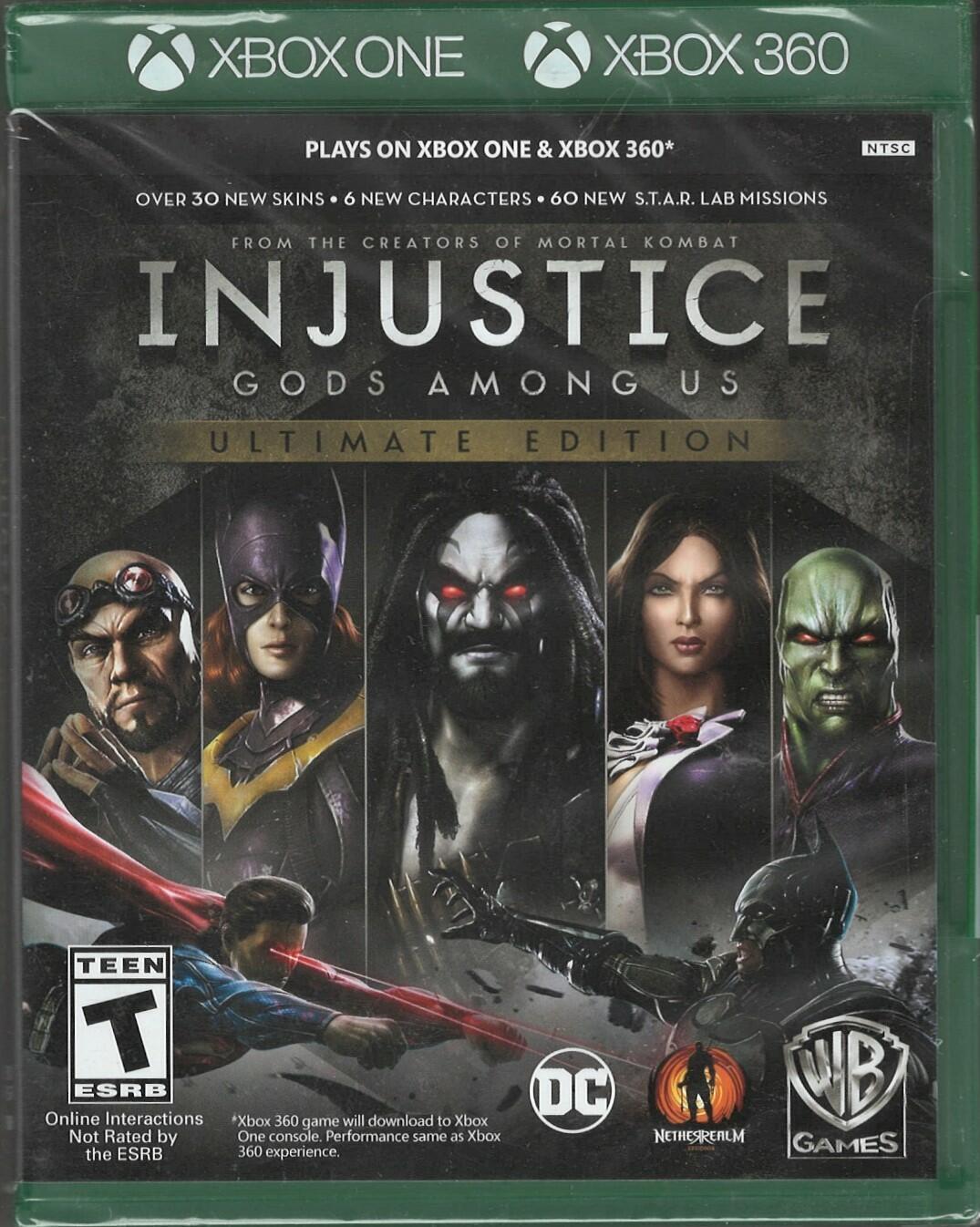 Jogo Injustice Gods Among Us Ultimate Edition Para Xbox One em Promoção na  Americanas