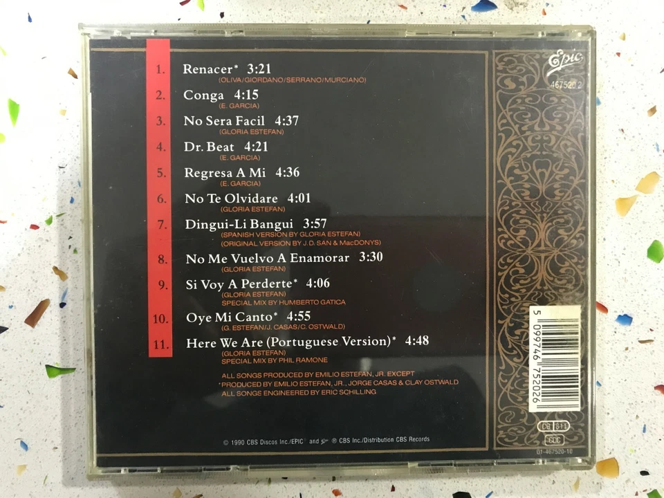 Gloria Estefan CD Exitos - Reborn Conga No Sera Facil Dr. Beat + Bonus Pistes - Photo 3/3