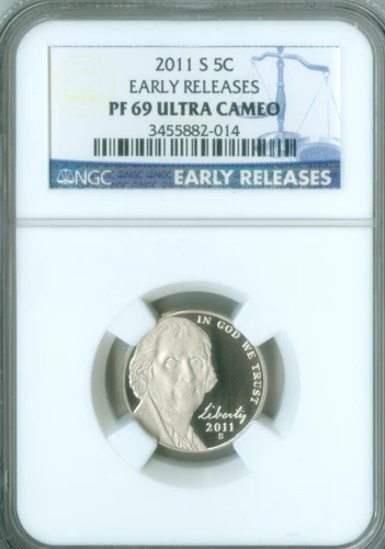 2011-S PROOF JEFFERSON NICKEL NGC PR-69 UC (2228175)