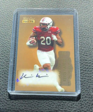 2022 Wild Card Matte Kevin Harris Rookie Auto 1/5. rookie card picture