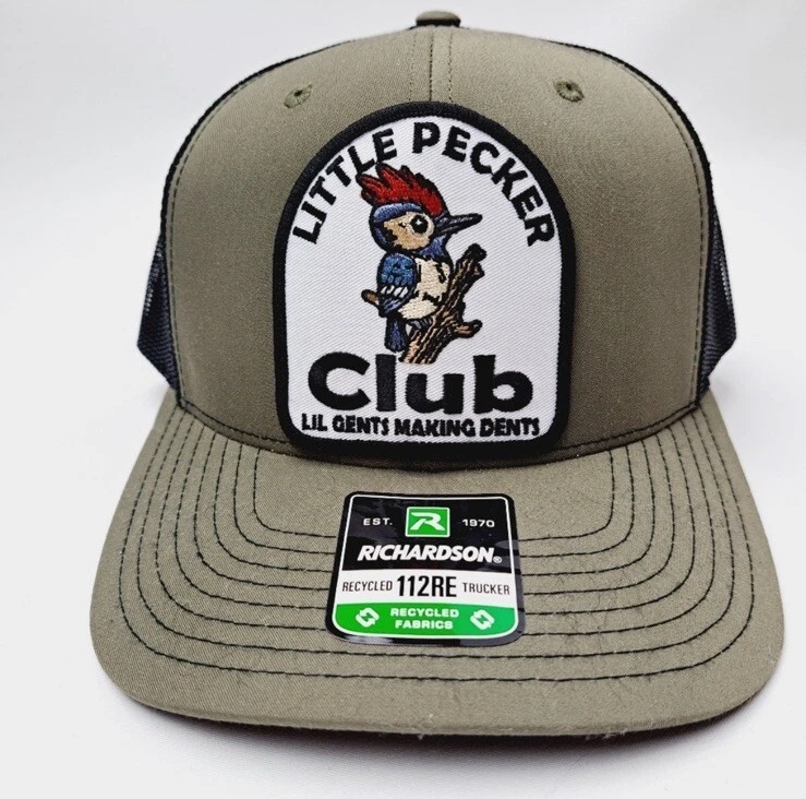 Little Pecker Club EmbroideredPatch Richardson 112 TruckerMesh Snapback hat