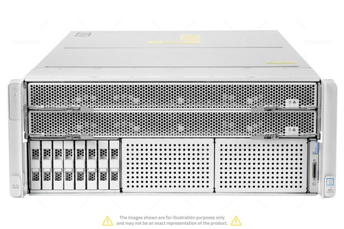CISCO UCS C480 M5 8SFF 4x Xeon Gold 6152 2TB RAM 8x 1.92TB 6G SATA SSD - Picture 1 of 10