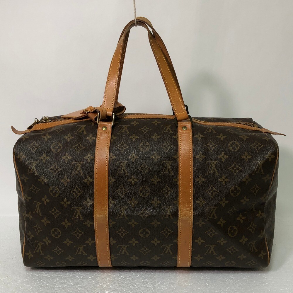 Louis Vuitton Sac Souple Duffle 45 Brown Canvas,Leather Monogram for sale  online | eBay