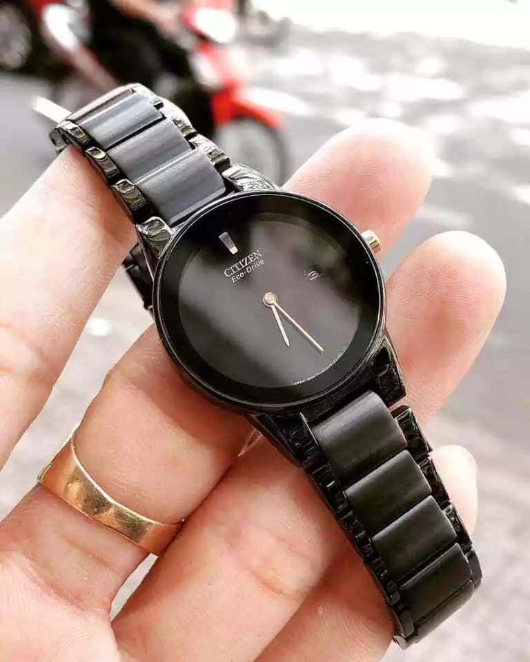 Citizen eco drive top black on black
