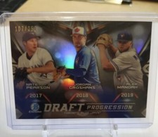 Alek Manoah Nate Pearson Jordan Groshans Bowman Chrome Draft Progression /250