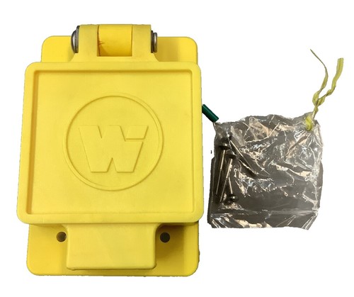 4Pack 1/4 Inch Single Gang Electrical Outlet Box Extenders with 8
