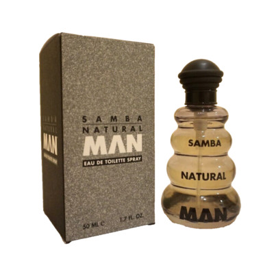 Samba Natural Man by Perfumers Workshop EDT Spray 50 ml  1.7 oz Vintage