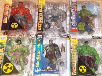 marvel select red hulk action figure