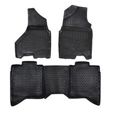 Floor Liners Mats Tray For Dodge Ram 2019-up Full Set Custom