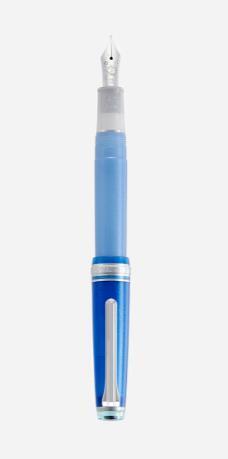 Sailor Ancora Fountain Pen Professional Gear Slim 14K Earth Blue Nib M - Picture 2 of 3