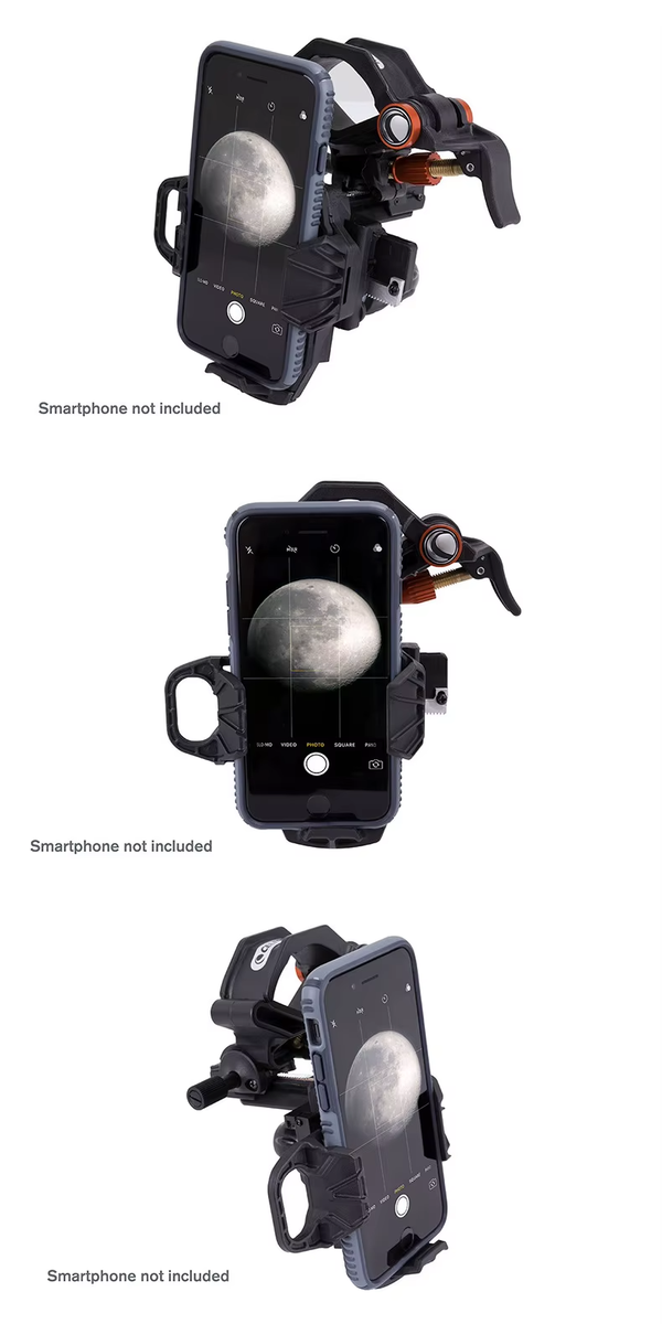 Adattatore Smartphone Celestron NexYZ Universale - Per Telescopi, Binocoli E Microscopi, Regolazione 3 Assi - Foto 5