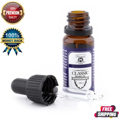 Männer Haarwuchs Bartöl Flasche 10 ml glänzende und glatte Haut Haarpflege