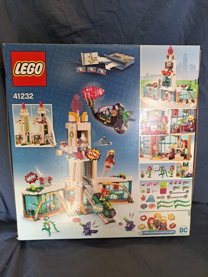 LEGO SUPER HERO HIGH SCHOOL 41232 Set New & Sealed Set Poison Ivy Supergirl doll - Image 2 of 4