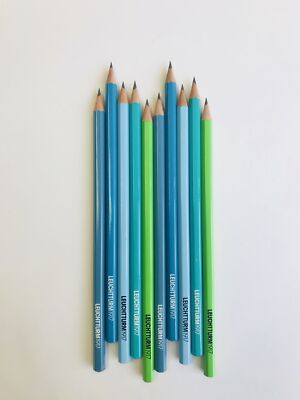 Leuchtturm1917 HB Pencils - Unit Blue - Assorted - 10 Pack - NEW in box