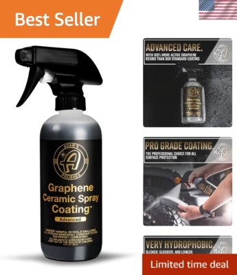 12oz Graphene Coating Spray for Long-Lasting Shine & UV Protection - Made in USA