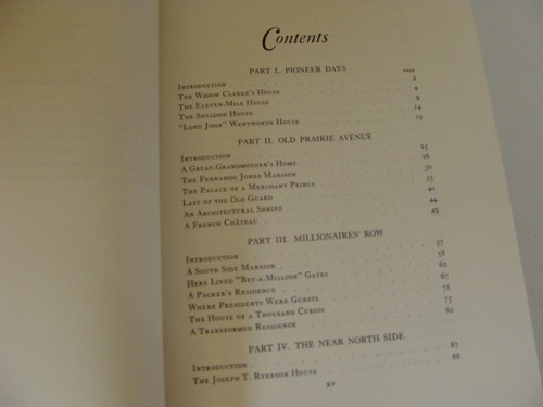 Old Chicago Houses by John Drury 110 Landmarks & their Stories 1941 hc - Picture 2 of 2