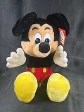 Vintage WALT DISNEY WORLD DISNEYLAND 15" MICKEY MOUSE Plush Original Tag