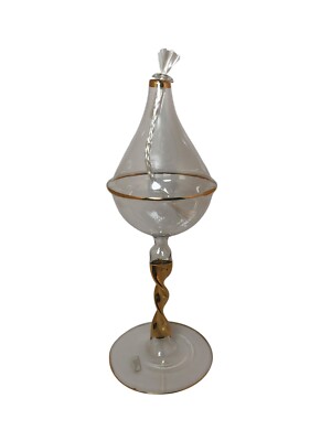 Ätherisches Öl Diffusor Behälter Brenner Geschenk Art Deco Weinglas Form Dekor