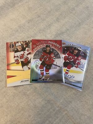 2023-24 Upper Deck Tim Hortons Jack Hughes  3 Card Pack     #MP-9 NJD.