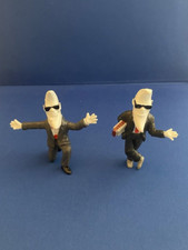 McDonalds 1988 Mac Tonight Moon Man Figures - Kneeling Harmonica - Mac is Cool