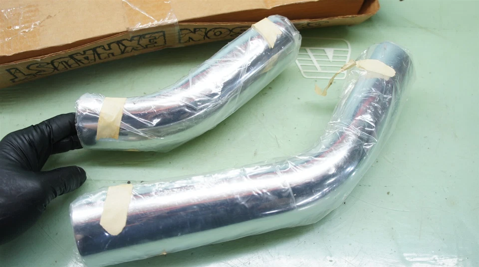 SAMSON NUEVOS EN CAJA PROTECTORES TÉRMICOS PARA 2 1/4 TUBOS XL SPORTSTER/CB/ Foto 3 de 4