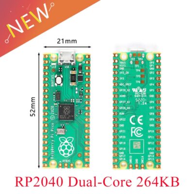 Raspberry Pi Pico Board RP2040 Dual-Core 264KB ARM Low-Power Cortex-M0+Processor