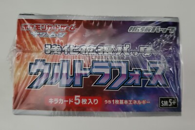 Factory Sealed 2018 Japanese Pokmon TCG: Ultra Force SM5+ Booster Box |  eBay
